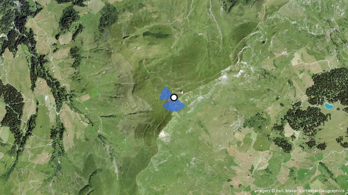 Satellite map of Stein with its launches and landings