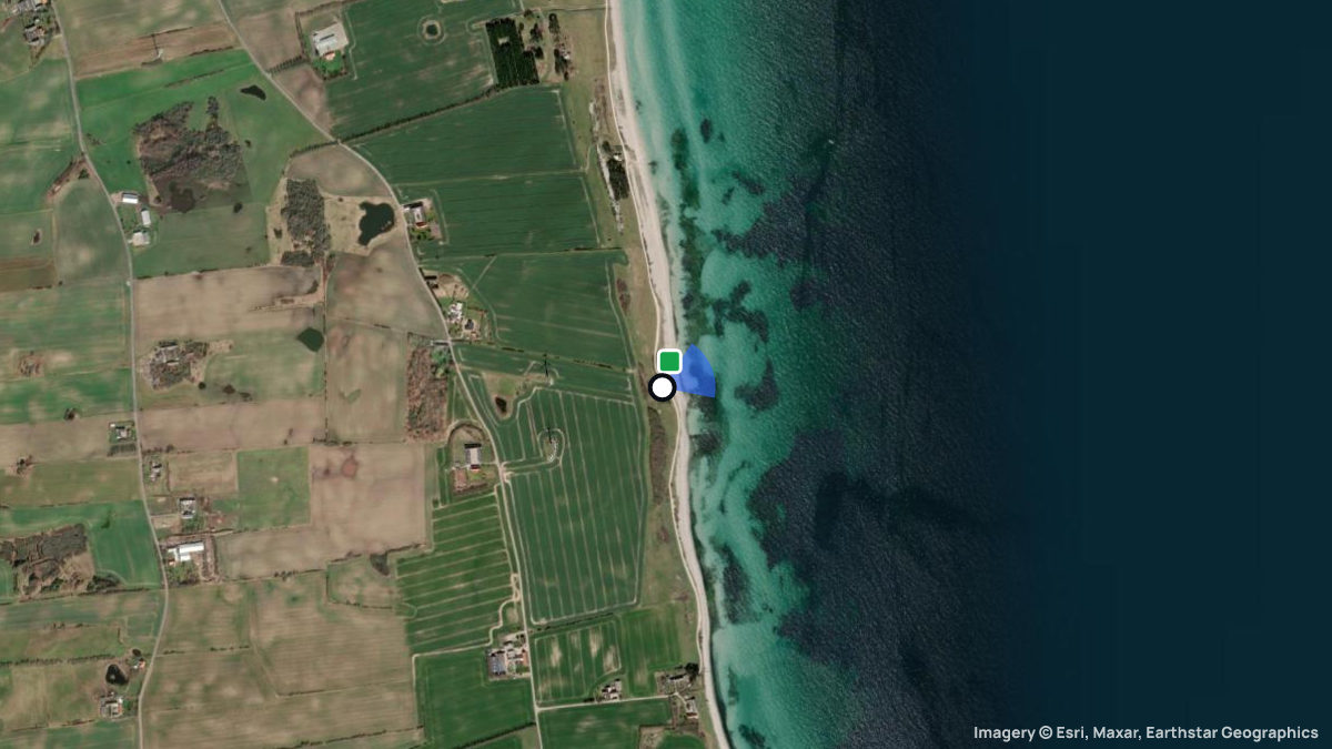 Satellite map of Boeslum with its launches and landings