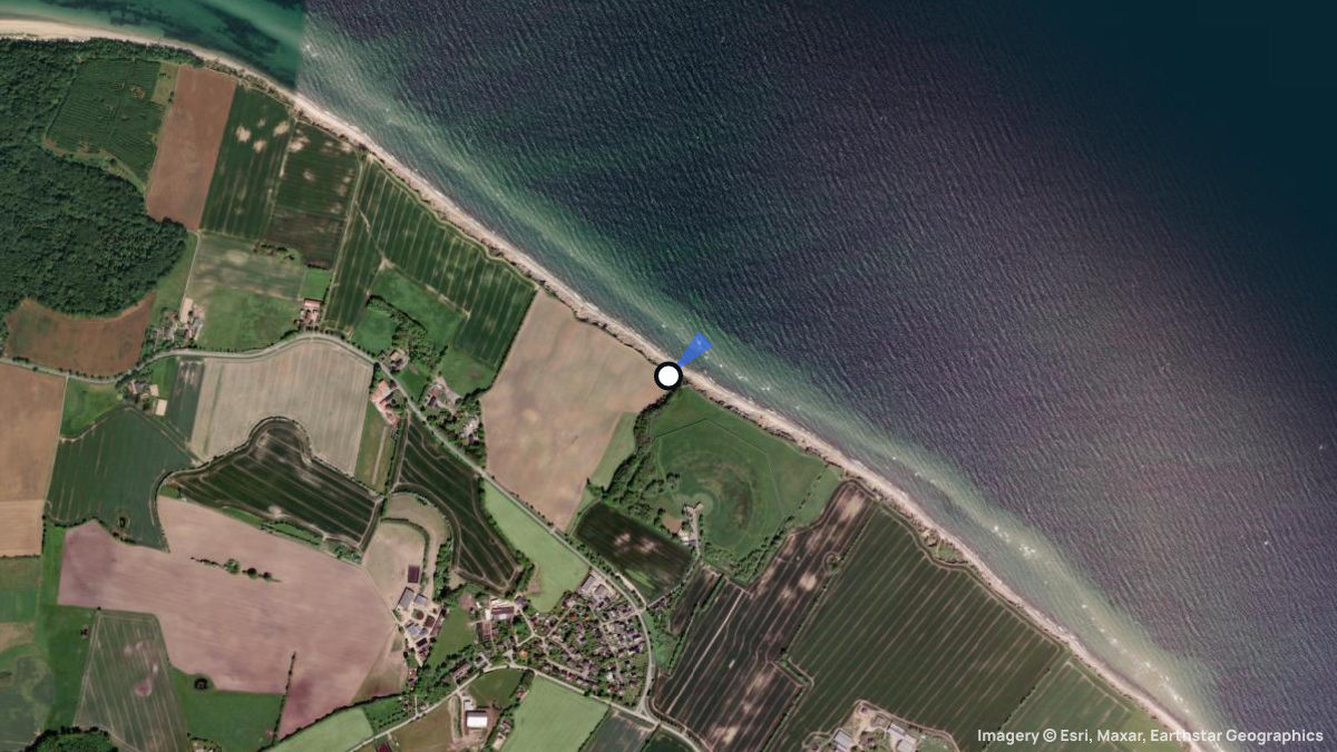 Satellite map of Stohl with its launches and landings