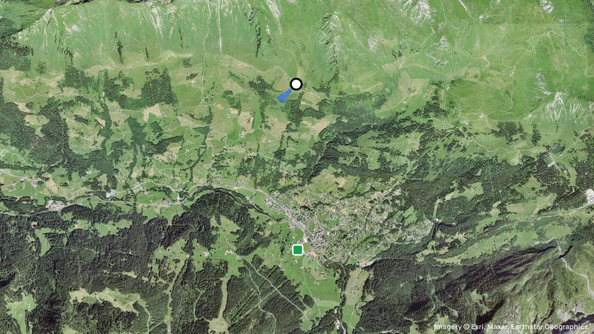 Satellite map of Marnex with its launches and landings