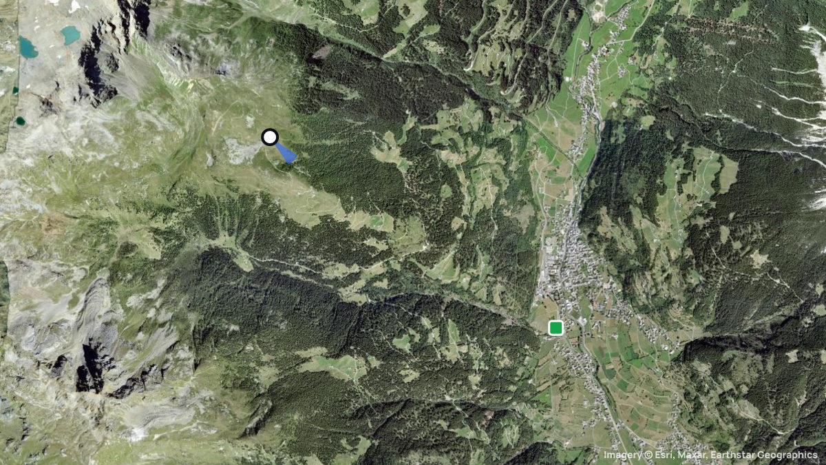 Satellite map of Somdoss with its launches and landings