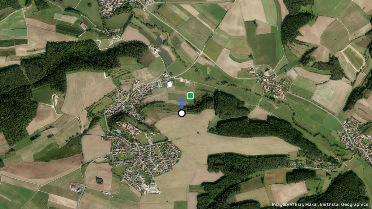 Satellite map of Lisberg N with its launches and landings