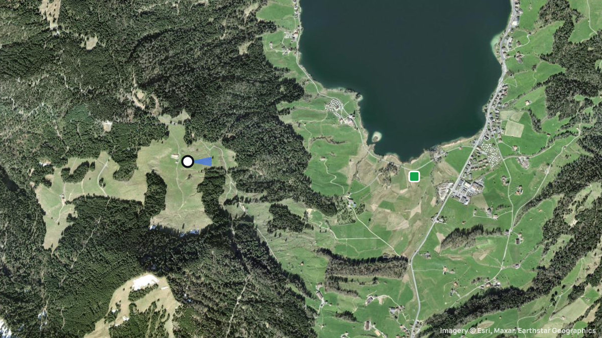 Satellite map of Ramenegg with its launches and landings