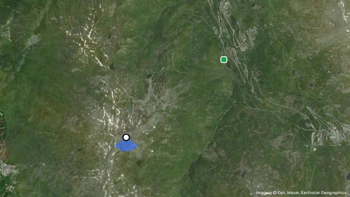 Satellite map of La Masse with its launches and landings