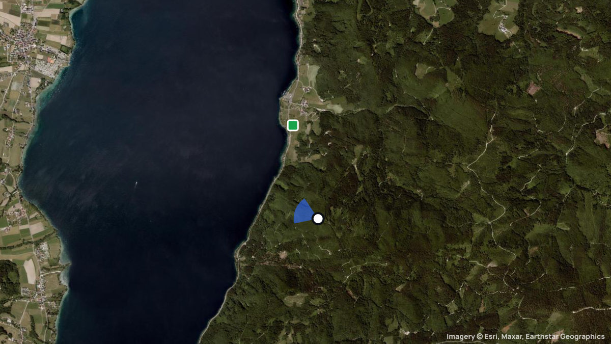 Satellite map of Seeleiten with its launches and landings