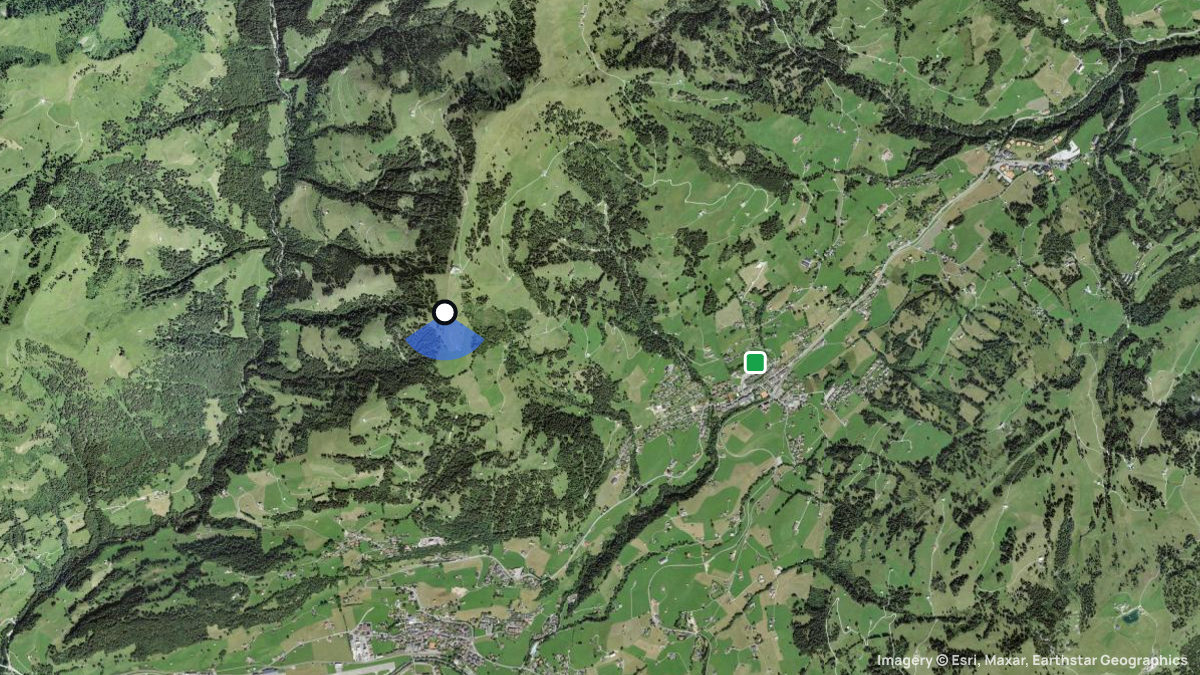 Satellite map of Rellerligrat with its launches and landings