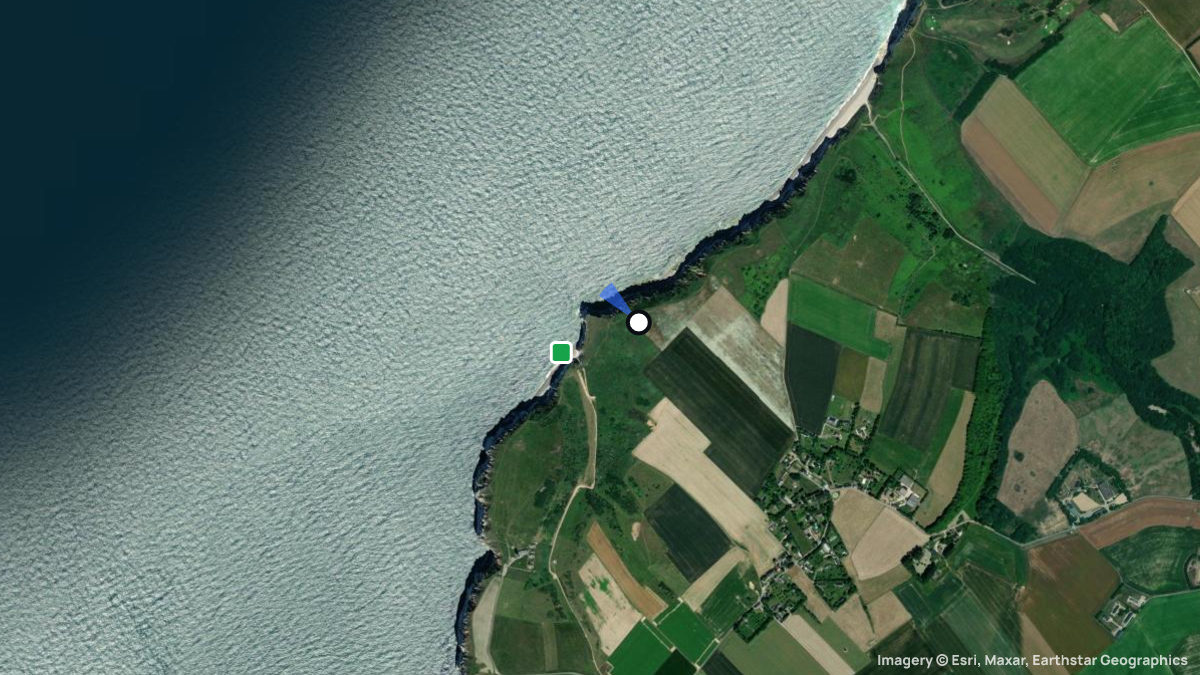 Satellitenkarte von La Place mit Start- und Landeplätzen