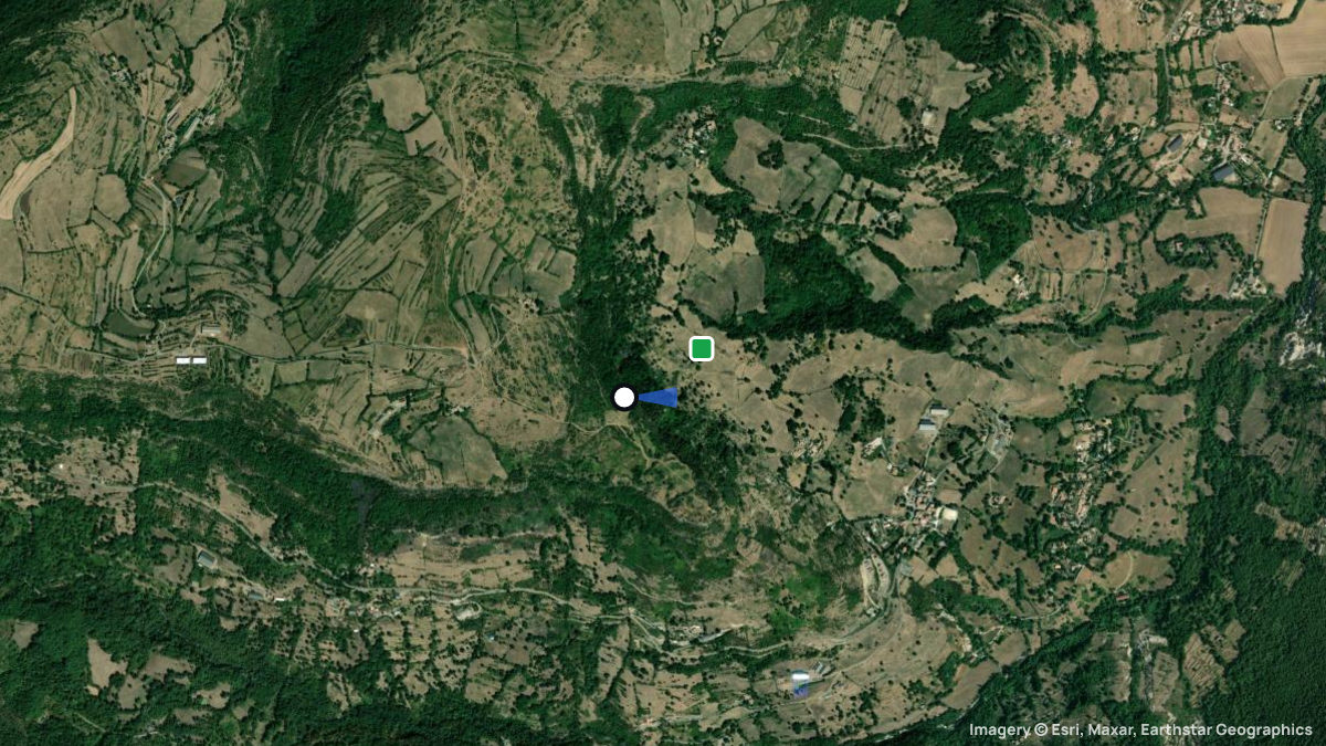 Satellite map of Cheynet with its launches and landings