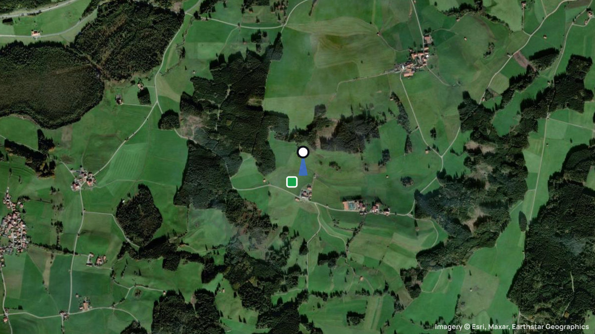 Satellite map of Berleberg with its launches and landings