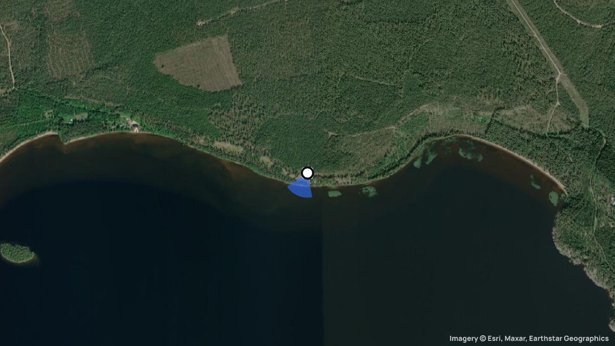 Satellite map of Vaivio with its launches and landings