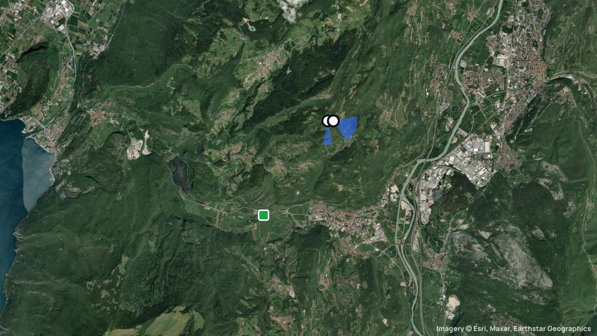 Satellite map of Somator with its launches and landings