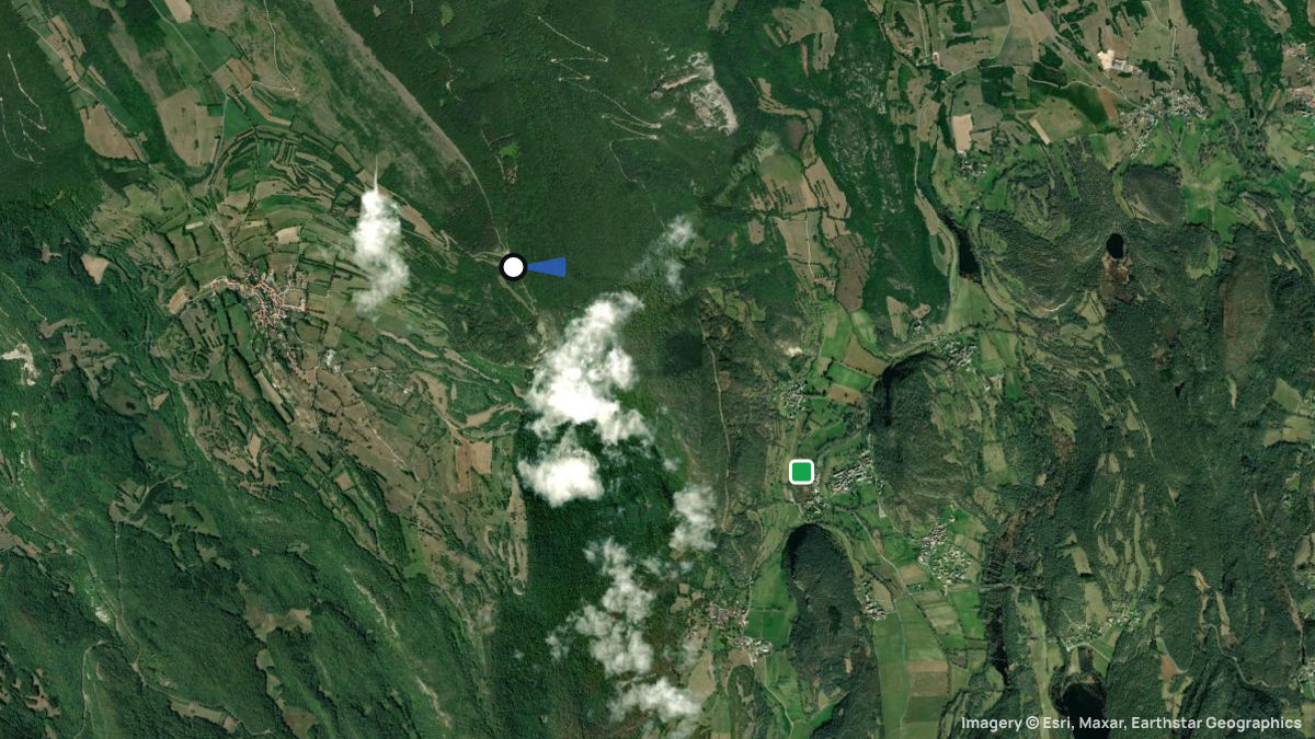 Satellite map of Innimond Ost with its launches and landings
