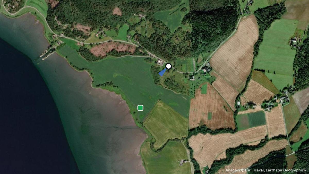 Satellite map of Lorvik with its launches and landings