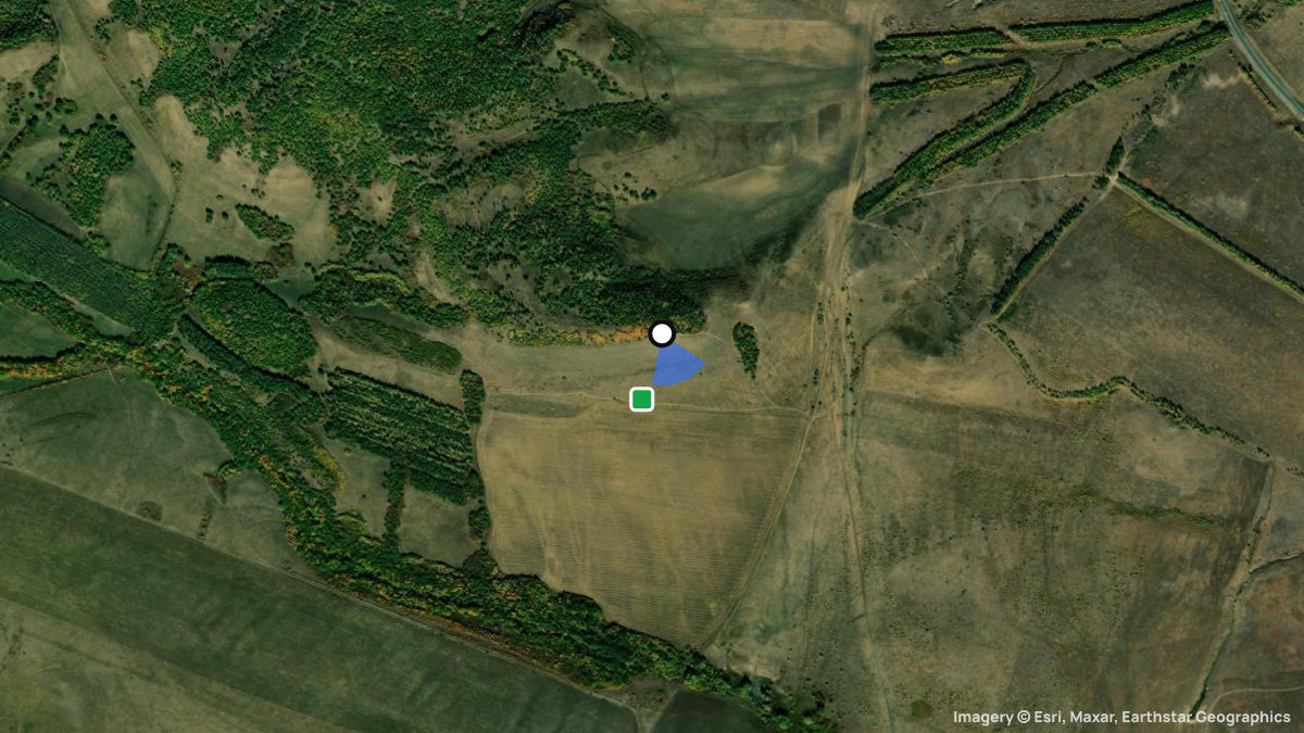 Satellite map of Rohmanka with its launches and landings