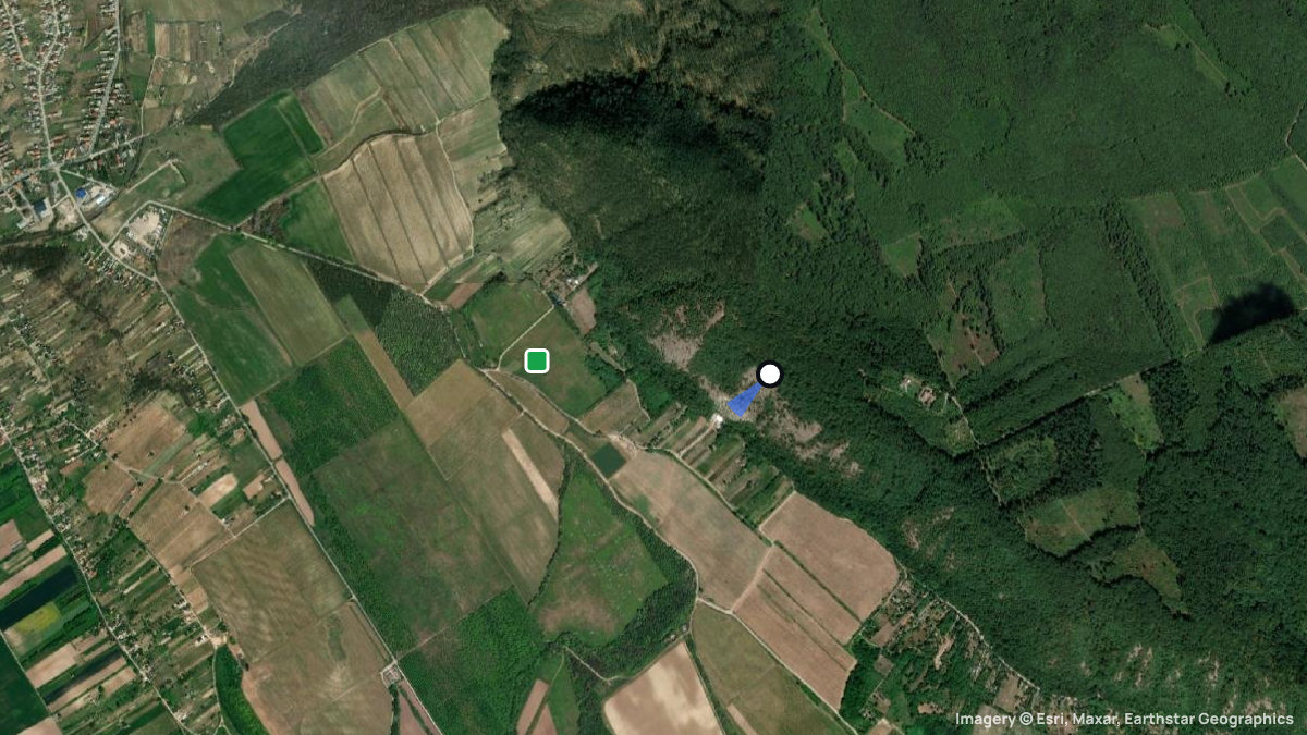 Satellite map of Mor with its launches and landings