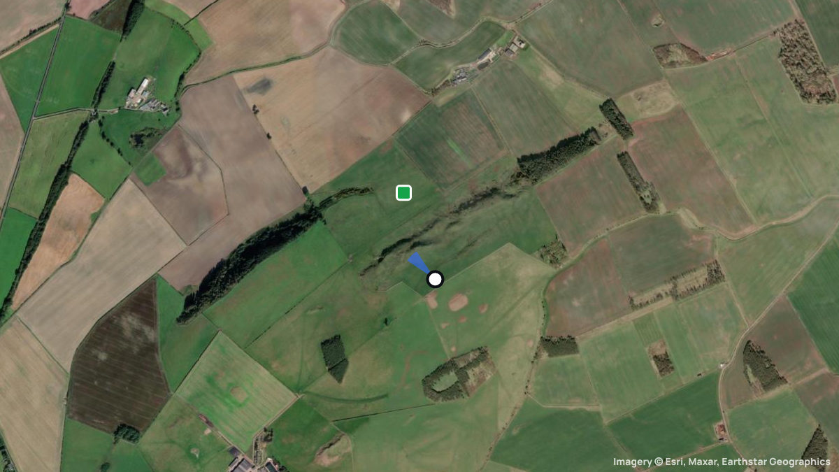 Satellite map of Moneylaws with its launches and landings