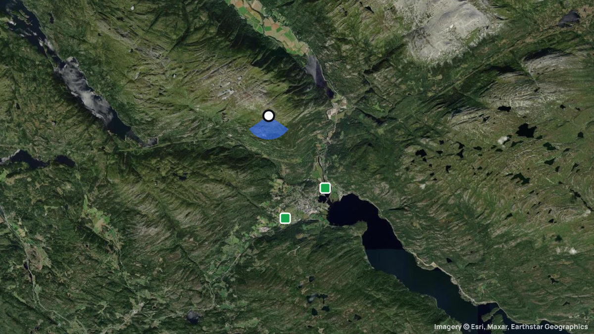 Satellite map of Skorve with its launches and landings