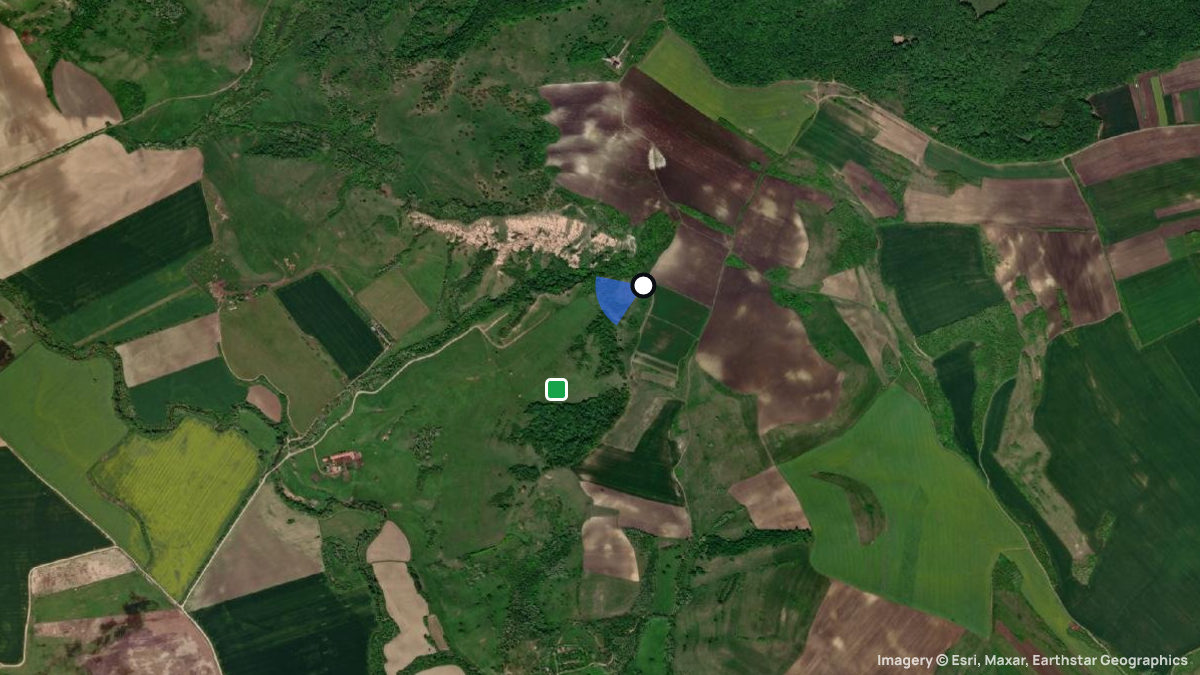 Satellite map of Sebes with its launches and landings