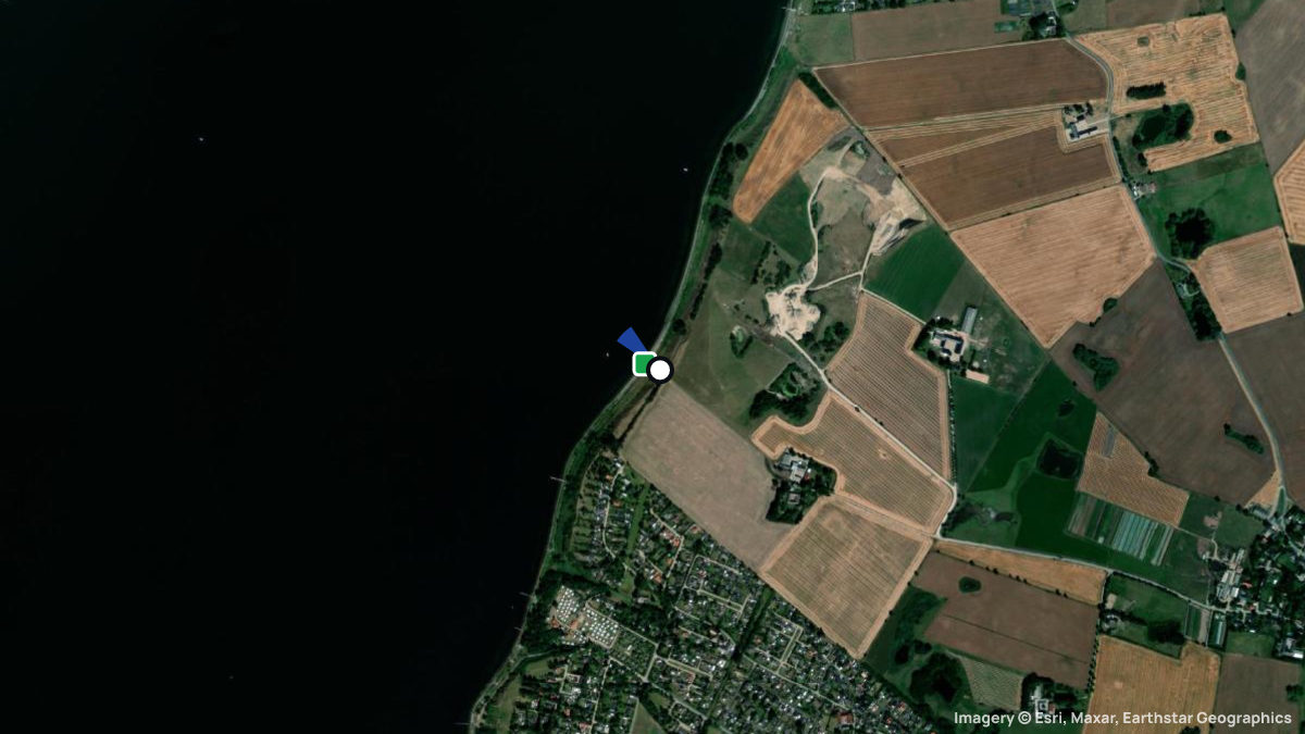 Satellite map of Kyndelose with its launches and landings