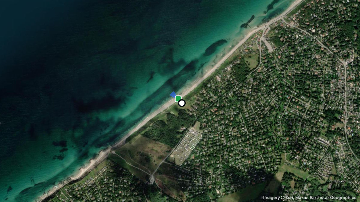 Satellite map of Heatherhill with its launches and landings
