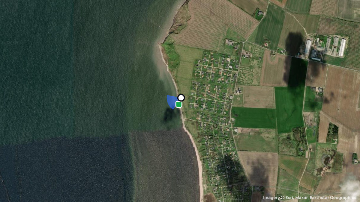 Satellite map of Ejsingholm with its launches and landings