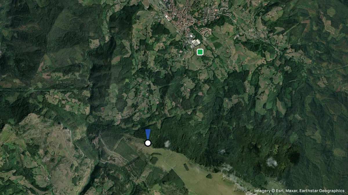 Satellite map of Belar with its launches and landings