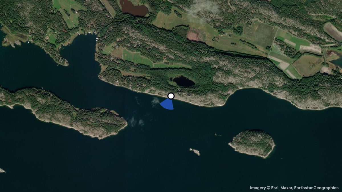 Satellitenkarte von Ylikylä mit Start- und Landeplätzen