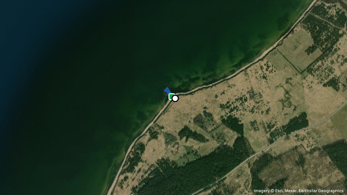 Satellite map of Ulmale with its launches and landings